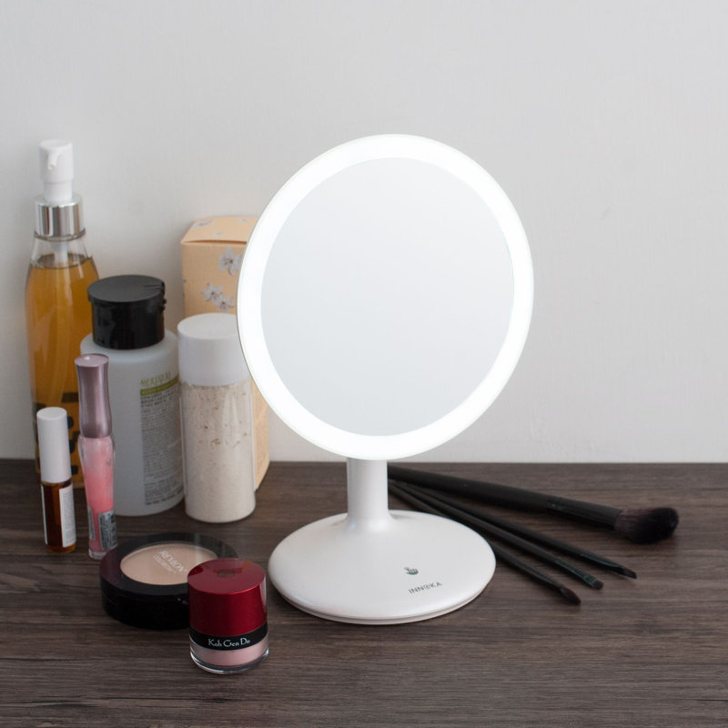 Symple Stuff Lesley LED Adjustable Light Makeup Mirror & Reviews Wayfair